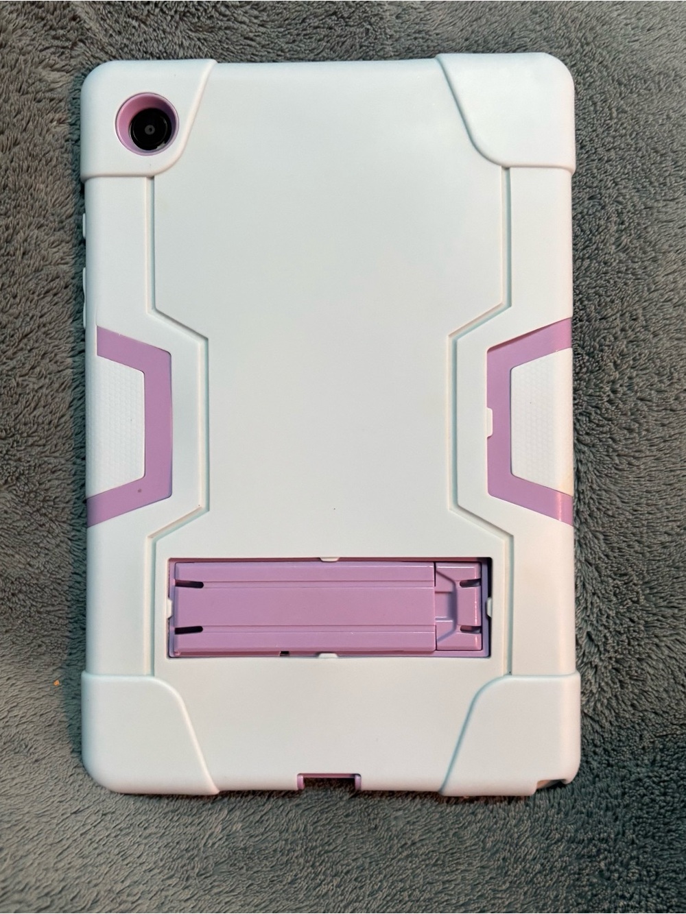 Samsung Purple Tablet with blue Protective Case